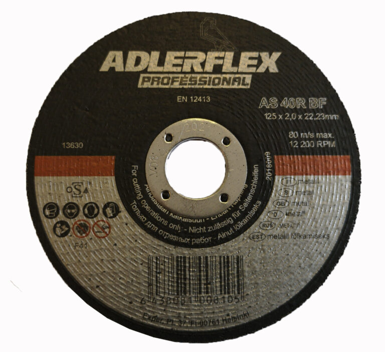 Lõikekettad ADLERFLEX AS 40R BF metallile