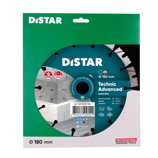 Teemantkettad betoonile ja armeeritud betoonile DISTAR/segmendi kõrgus 15mm - Image 13