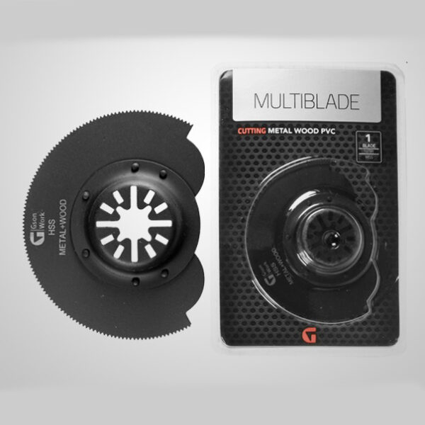 Multitööriista tera Bi-Metal M570 Poolkuu HSS