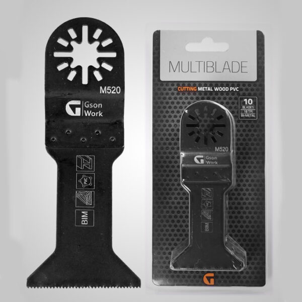 Multitööriista tera Bi-Metal M520 10tk pakis