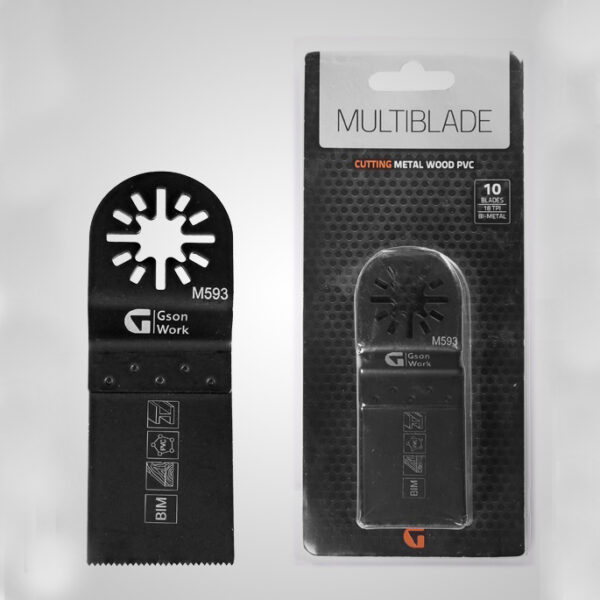 Multitööriista tera Bi-Metal M593 10tk pakis