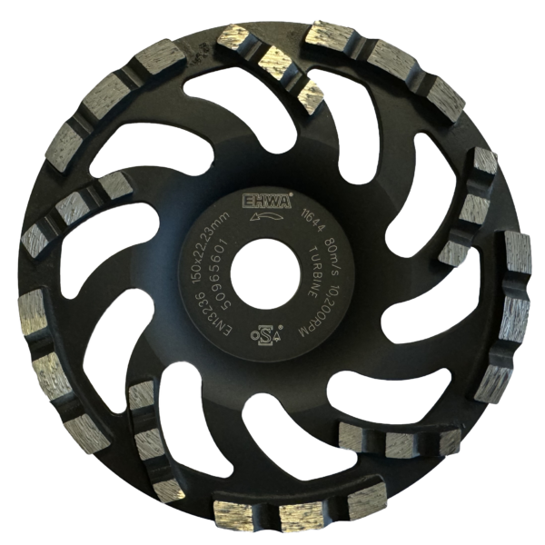 Teemant lihvketas d-150x22,2mm TURBINE betoonile