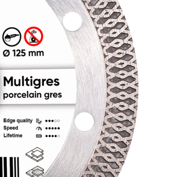 Teemantketas klinker ja looduskivi plaatidele 125mm MULTIGRES - Image 4