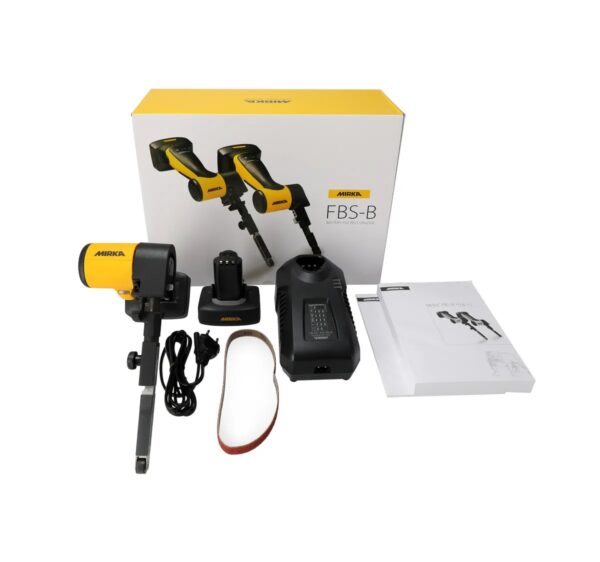 Mirka FBS-B juhtmevaba lintlihvija 13 x 457 mm max 12V (koos aku ja laadijaga) - Image 14