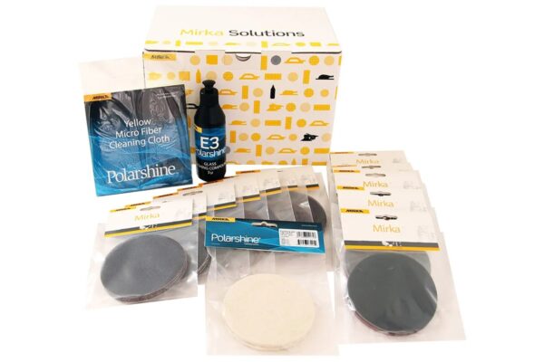 Mirka klaasi poleerimise komplektid Glass Polishing Kit - Image 2