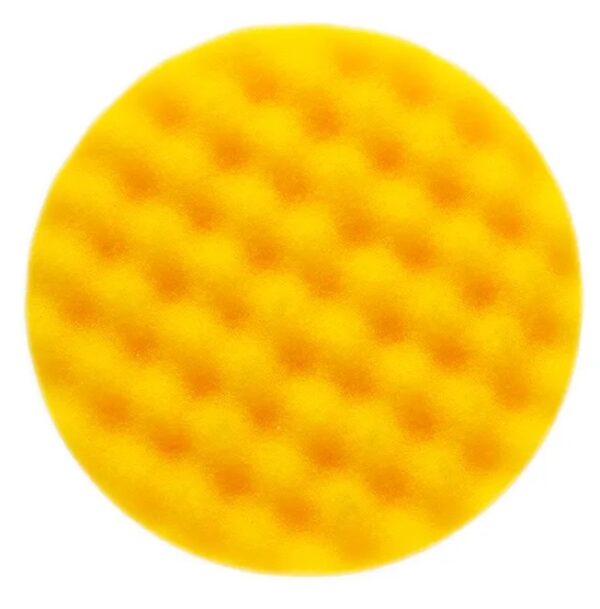Mirka Golden Finish Pad-1 Ø 85 mm Yellow Waffle