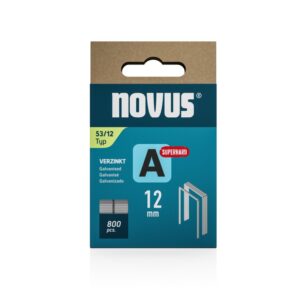 Novus A53 12 mm klambrid 800 tk peentraatklambrid klambripüstolile