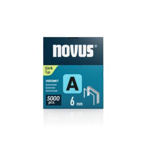 Novus A53 6 mm klambrid 5000 tk peentraatklambrid klambripüstolile