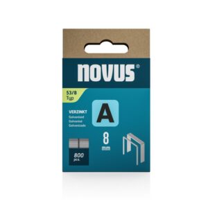 Novus A53 8 mm klambrid 800 tk peentraatklambrid klambripüstolile